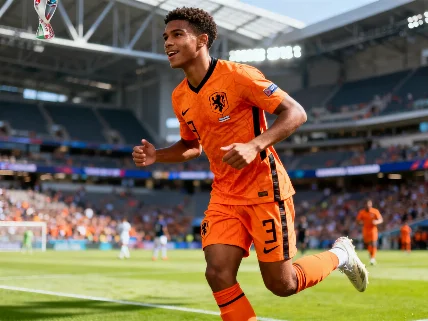 Arranque inesperado y gol del debutante de la selección de Países Bajos en el partido contra Japón