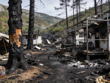 Incendio forestal pone en jaque a Casavieja y moviliza a bomberos Español.News
