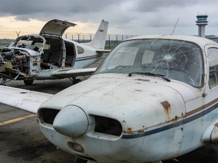 Aena subasta una avioneta abandonada en Sevilla desde solo 10 euros Español.News