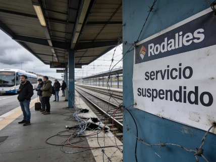 Robo de cable paraliza la línea R3 de Rodalies y agrava la crisis ferroviaria
