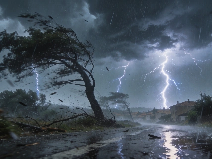 Alerta por tormentas intensas y lluvias torrenciales en el sureste y Córcega Español.News