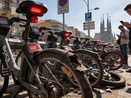 Crecen las quejas por el deterioro del Bicing en Barcelona Español.News