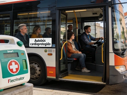 Todos los autobuses de Madrid tendrán desfibrilador