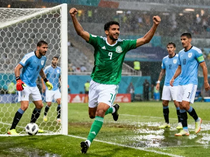 Un gol de Abdulelah Al Amri y el riesgo climático interrumpen el partido en EE. UU.