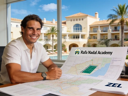 Rafael Nadal impulsa la expansión internacional de su academia y hoteles