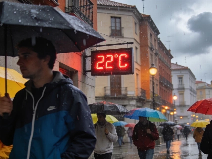 Bajada brusca de temperaturas y lluvias intensas en el norte peninsular Español.News