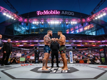 McGregor y Holloway rebajan la tensión en el pesaje previo al UFC 329