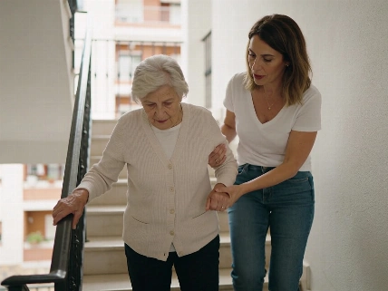 Por qué subir escaleras es difícil tras los 70