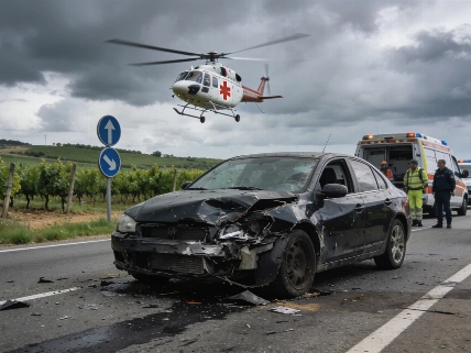 Tragedia en la A-67: mueren cuatro miembros de una familia de Ribera del Duero Español.News