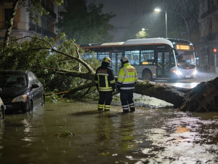Barcelona y Maresme sufren inundaciones y cortes por lluvias extremas Español.News