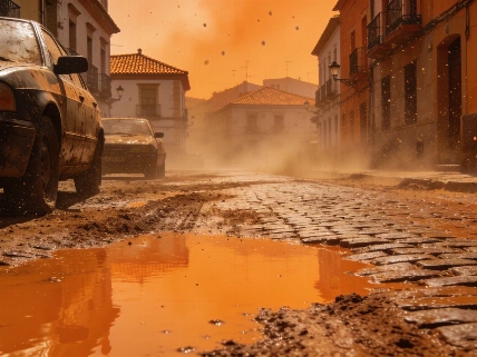 España afronta calima y lluvias de barro por la ola de calor Español.News