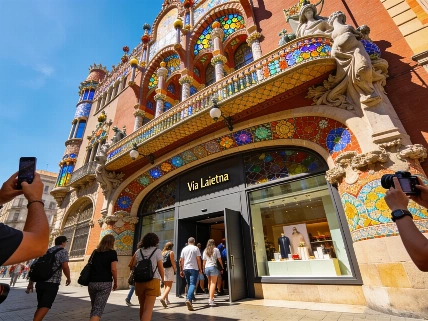El Palau de la Música abrirá acceso directo y tienda en Via Laietana Español.News