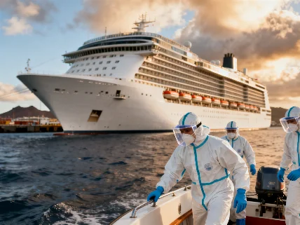 Las autoridades activaron el protocolo internacional por una infección rara en un crucero