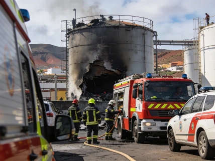 Explosión mortal en una planta de combustible en Telde: un fallecido Español.News