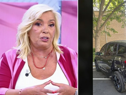 El coche de Carmen Borrego aparece destrozado y desata la indignación Español.News