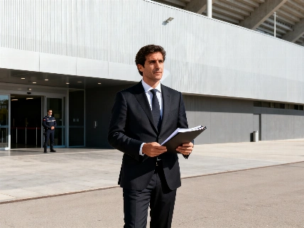 El presidente reelegido del club apostó por el lujo eléctrico de la marca alemana