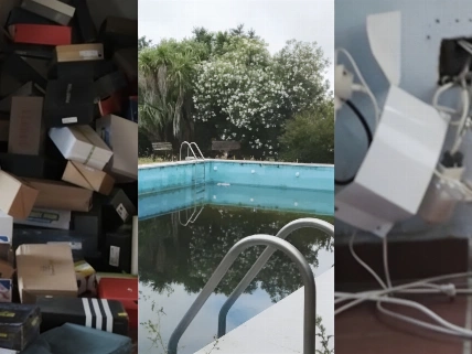 Las imágenes ocultas de Cantora: habitaciones vacías y decadencia inesperada