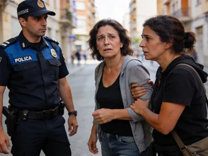 CC OO-PV reclama imputación penal para el policía que lesionó a una profesora en Valencia