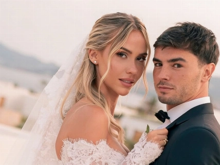 Brahim Díaz y Luz Méndez sorprenden con su boda íntima en Grecia Español.News