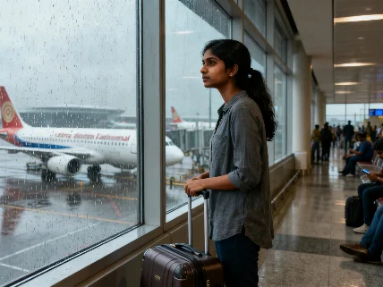 Se recomienda a los pasajeros en el aeropuerto de Delhi consultar el estado de sus vuelos antes de salir