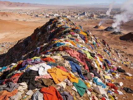 La montaña de ropa europea que asfixia el desierto chileno Español.News