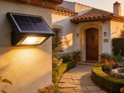 Lidl lanza un foco solar con sensor por 5,99 euros