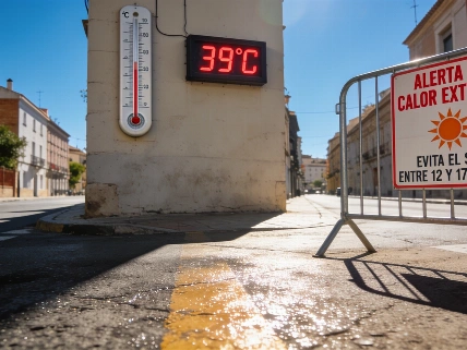 Granada activa la alerta amarilla por calor extremo y máximas de 39º