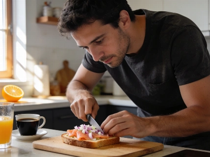 El desayuno de Pablo López: un ritual sencillo que da que hablar