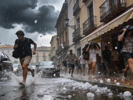 Aemet activa alertas por tormentas y descenso brusco de temperaturas Español.News