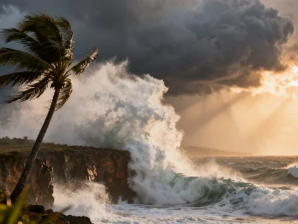 Lluvias intensas y viento ponen en riesgo la infraestructura de Canarias