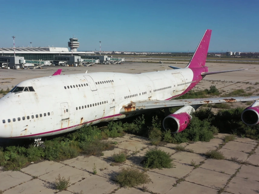 Aena subasta el Jumbo abandonado en Valencia Español.News