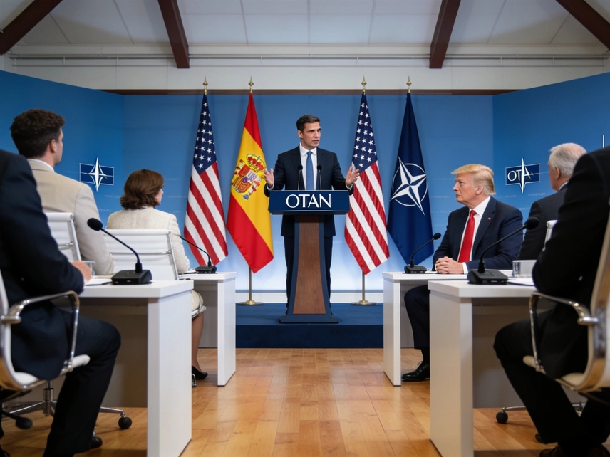 Sánchez logra que Trump suavice su postura tras explicar el gasto en defensa Español.News