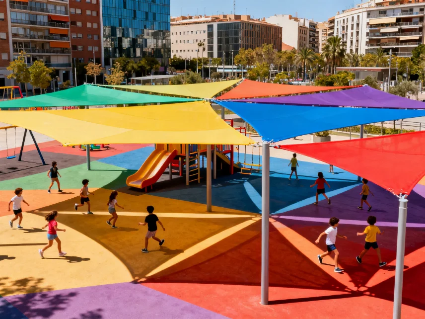 Barcelona amplía zonas de sombra en parques y colegios ante el aumento de calor Español.News