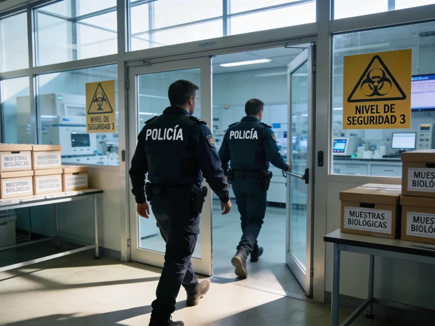 Nuevo registro policial en el CReSA por la investigación de peste porcina Español.News