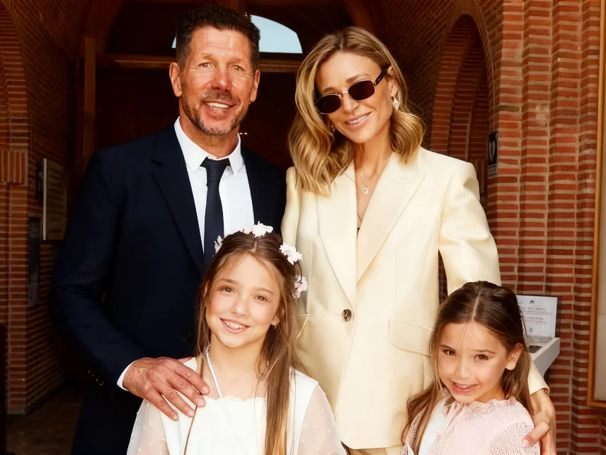 Diego Simeone comparte imágenes familiares inéditas de la primera comunión de su hija Francesca Español.News