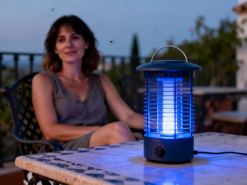 Nueva lámpara antimosquitos para terrazas y balcones ya disponible a la venta Español.News