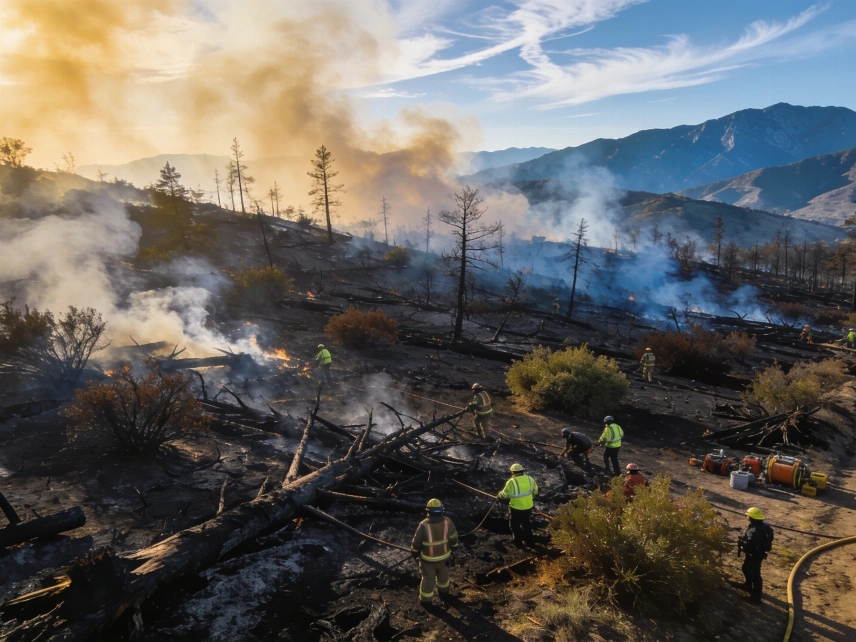 Controlado el incendio de Los Gallardos: seis víctimas ya identificadas Español.News