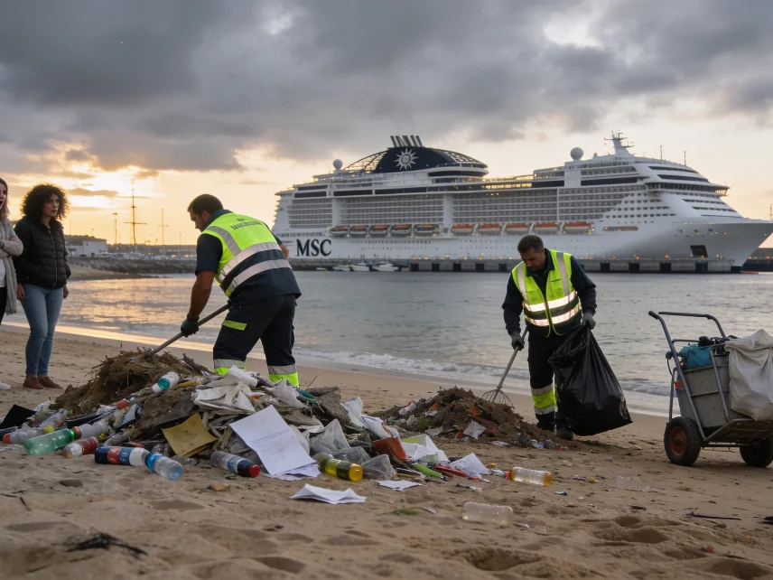 Turistas se sorprenden por el estado de A Coruña tras el San Xoán Español.News