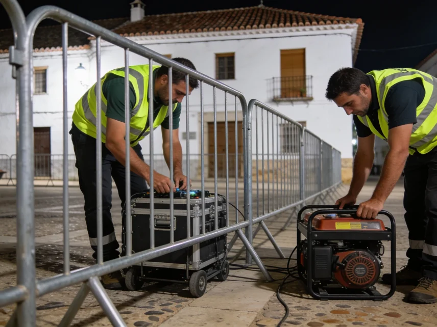 En Fuentes de León adelantan el horario de fuegos artificiales por riesgo de incendio Español.News