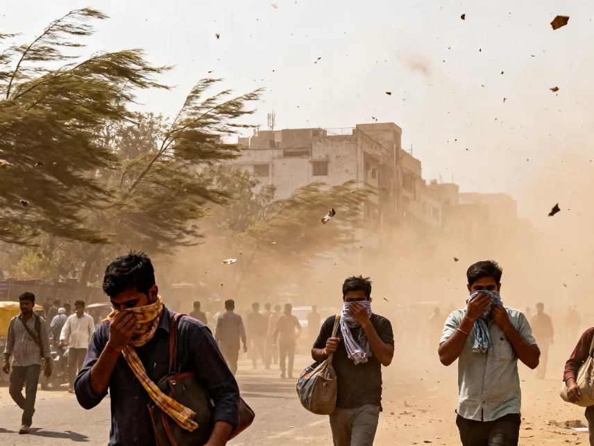 En Delhi se registraron ráfagas de hasta 111 km/h y en Kerala emitieron alerta naranja Español.News