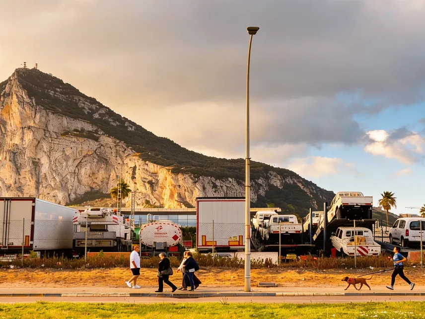 Nueva normativa de la UE transformará el paso fronterizo en Gibraltar Español.News