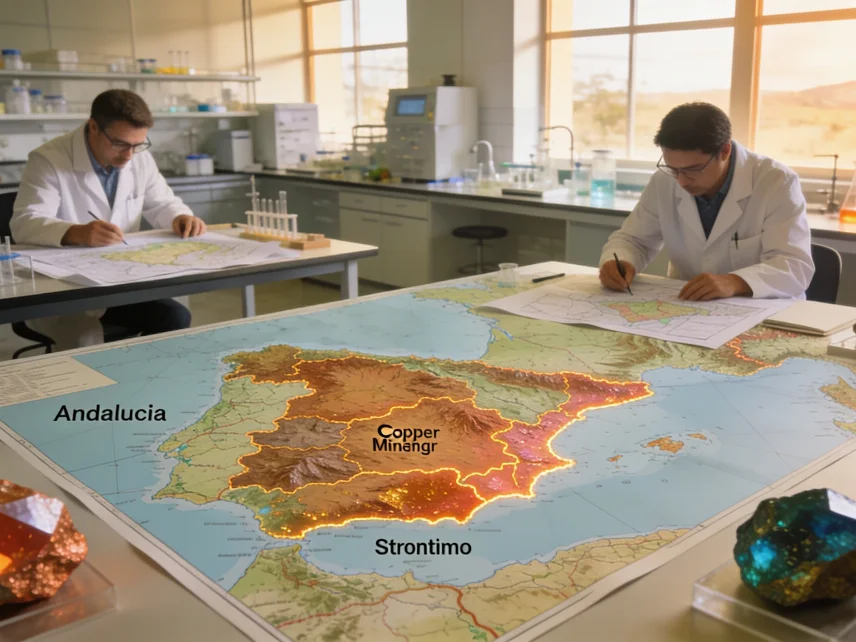 Andalucía presenta su primer mapa de minerales críticos con 365 indicios Español.News
