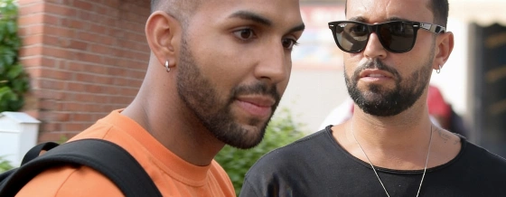 Yulen Pereira y Omar Sánchez coinciden en el aeropuerto antes de Supervivientes All Stars © espanol.news
