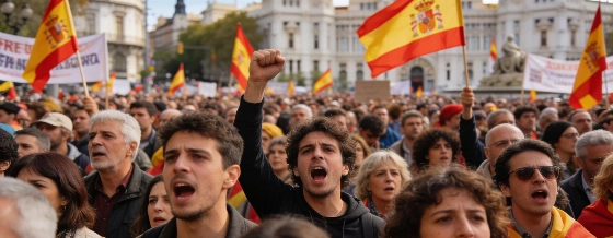 Miles protestan en toda España tras la crisis migratoria en Ceuta © espanol.news