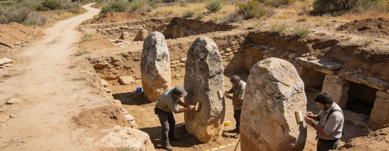 Un hallazgo en Huelva cambia la visión sobre las estelas prehistóricas © espanol.news