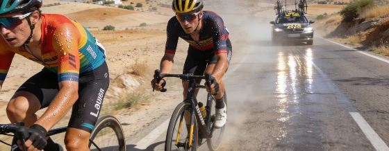 Recorte drástico y calor extremo marcan la etapa clave de La Vuelta en Córdoba © espanol.news