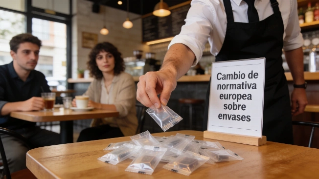 Adiós a los sobres de plástico en bares: la cuenta atrás Español.News