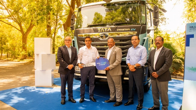 El camión eléctrico Tata Prima E.55S con batería de 450 kWh llega al mercado de la India Español.News