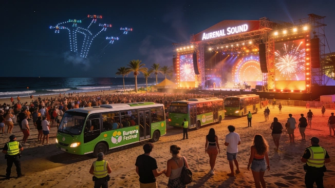 Arenal Sound espera 300.000 asistentes y refuerza medidas ante el incendio Español.News