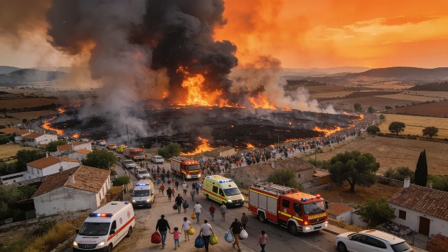 España afronta la mayor evacuación del siglo por incendios en cuatro provincias Español.News